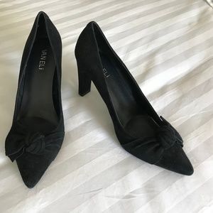 Black  Vaneli Suede heels